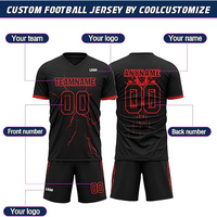 Seragam Sepak Bola Amerika Kustom Set Pria Jersey Tim Celana Pendek Produsen Pakaian Olahraga Set Jersey dan Celana Pendek Sepak Bola Kustom Tim