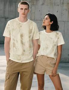 Camisetas de Cuello Redondo para Hombre - Camiseta Ligera de Manga Corta con Estampado Moderno y Fresco, Estilo Hipster, Tie-Dye - Product Image 5