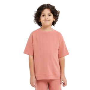 2025 impression enfants surdimensionné T-shirt 100% coton vêtements de course enfant en bas âge T-shirt confortable été garçon T-shirt enfants vêtements - Product Image 1