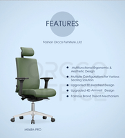 Chaise de bureau ergonomique pivotante de conception italienne pour PDG, vente en gros à prix réduit, modèle Silla Oficina, idéale pour le dessin technique - Meilleures ventes
