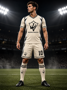 Uniforme de Fútbol de Alto Rendimiento, Conjunto Deportivo Moderno con Camiseta y Pantalones Cortos para Entrenamiento de Jugadores Activos de Club - Product Image 4