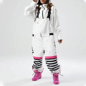 Pantalones de Esquí Personalizados Unisex para Adultos, Diseño de Doble Panel, Impermeables, Resistentes al Viento, Anti-UV, Transpirables, con Forro Polar - Product Image 1