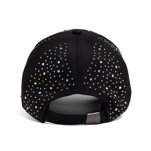 New <b>Plain</b> <b>Cap</b> Fitted Classic <b>Baseball</b> <b>Caps</b> Hat Classic Adjustable Rhinestone <b>Baseball</b> Snap-back Hat Men Women <b>Cap</b> - Product Image 3