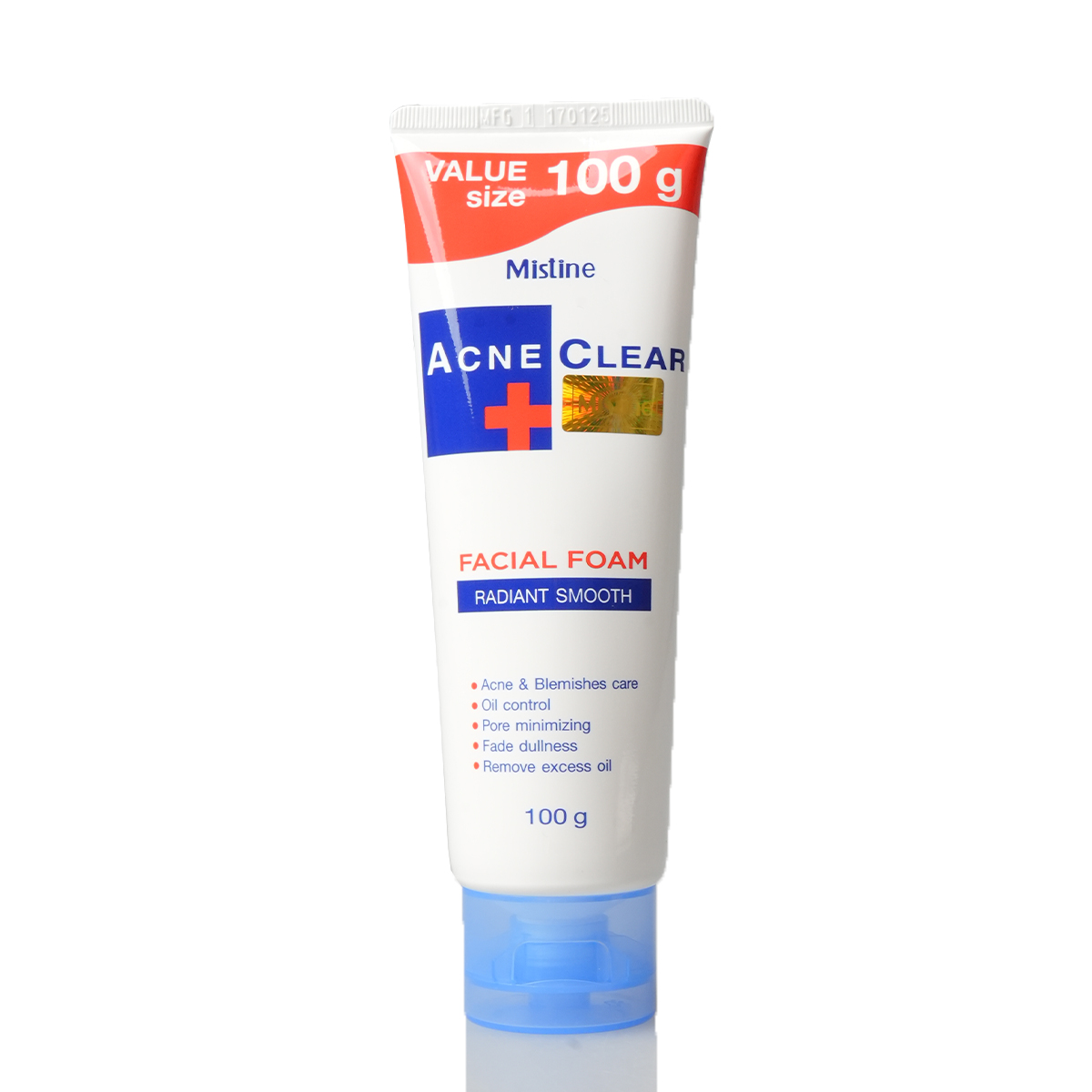 mistine acne clear facial foam