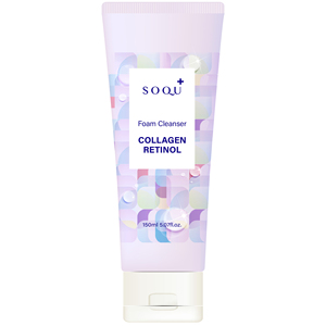 Nettoyant moussant au collagène et au rétinol SOQU, nettoie en profondeur les résidus, protège les couches cutanées, K-beauty - Product Image 1