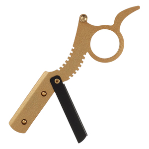 Navaja de Afeitar Profesional de Acero Inoxidable para Hombre, Herramienta de Barbería, Logotipo Personalizado, OEM, Venta al por Mayor, Proveedor de Artículos de Aseo, MOQ Bajo - Product Image 2