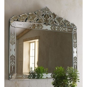 Espejo de Pared Barroco Veneciano Vintage de Primera Calidad |   Espejo Decorativo de Vidrio de Estilo Antiguo para Decoración de Interiores del Hogar - Product Image 1