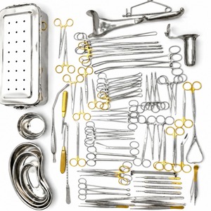 Ensemble d'instruments chirurgicaux réutilisables en acier inoxydable de qualité supérieure Tegra Surgical 67 pièces pour césarienne, obstétrique et gynécologie, certifié CE ISO - Product Image 2