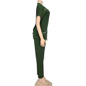 Durable Fabric Woman <b>Uniform</b> <b>Scrub</b> Anti Wrinkle Lightweight Reasonable Rate Top Trending Woman <b>Uniform</b> <b>Scrub</b> With Custom Logo - Product Image 2