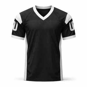 Wholesale Custom Football Jerseys with Embroidered Logos from Reliable OEM Manufacturer - Product Image 1