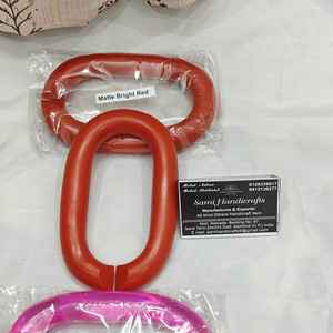 Cadena decorativa de resina epoxi hecha a mano contemporánea, pieza de arte decorativa de resina para pared a bajo precio. - Product Image 3