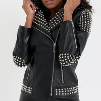 Veste en cuir PU et toile pour femme grande taille, style décontracté, rembourrage en coton, tricotée, respirante, écologique, couleurs personnalisables