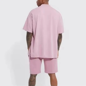 Ensemble T-shirt à capuche et short coupe droite pour homme 2026 – 100 % coton biologique de haute qualité – Idéal pour les sports d'hiver - Product Image 5