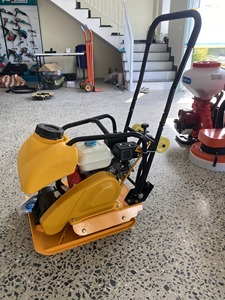 High Quality HGP PC90 90kg <b>Concrete</b> <b>Vibrator</b> Plate Compactor Honda Engine Gasoline Powered 5.5HP 30kN Gearbox Bearing 30cm Depth - Product Image 4