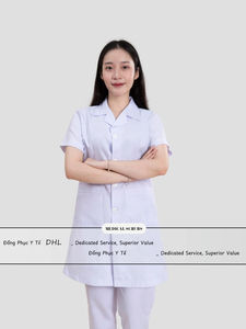 Customized White Lab <b>Coat</b> Factory Wholesale Price for Hospital Clinic Dental Doctor Nurse Uniforms - Product Image 5