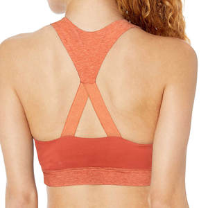 Sujetador Deportivo de Talla Grande para Mujer, Tejido Transpirable con Relleno Extraíble, Logotipo Frontal, Ideal para Entrenamiento, Yoga y Uso Diario - Product Image 3