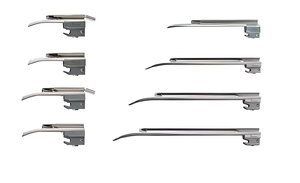 New Arrival Stainless Steel Macintosh Fiber <b>Optic</b> Laryngoscope Set 4 Single-Use Blades Professional Dental Machinery <b>Instrument</b> - Product Image 5