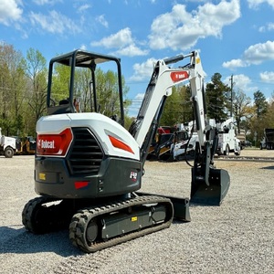 Miniexcavadora Bobcat E42 con motor Kubota, equipo compacto de cadenas para excavación, demolición y construcción. Mejor oferta con descuento. - Product Image 5