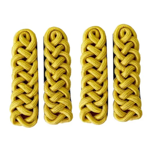 Wholesale High Quality Epaulette Shoulder Boards Soft Slip-on Epaulettes Uniform Accessories With Cheap Price OEM Service - Product Image 6