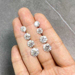 <b>D</b>'VINS JEWELS 2.5 Carat <b>D</b> VVS2 Lab Grown Diamonds Polished Loose White Round Cut IGI Certified <b>Model</b> CJ-08 for Jewelry Making - Product Image 3