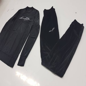 Sudadera con Capucha de Forro Polar Negro para Hombre, Estilo Deportivo, Color Sólido, Informal, Transpirable, 100% Poliéster, 200g, Logotipo en el Cuello Trasero - Product Image 2