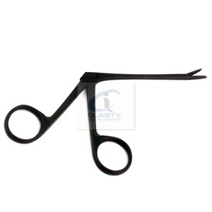Pince auriculaire micro-alligator ORL de qualité supérieure, 3,5 pouces, manuelle, pour sinus, en acier inoxydable noir, instrument chirurgical CE - Product Image 2