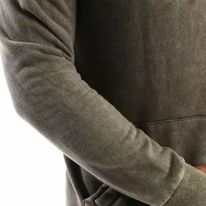 Ensemble de survêtement gris à capuche pour homme, manches longues, couleur unie, sweat-shirt et pantalon décontractés avec poches latérales, vêtements d'automne - Product Image 6