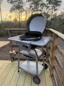 Parrilla y Plancha Eléctrica Profesional para Exteriores con Modo Carbón para Barbacoa - Product Image 4