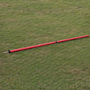 Poste de Entrenamiento de Fútbol Rojo, Obstáculo de Agilidad, Poste de Slalom con Resorte, Ejercicios de Velocidad, Equipo de Entrenamiento para Práctica en Campo - Product Image 2