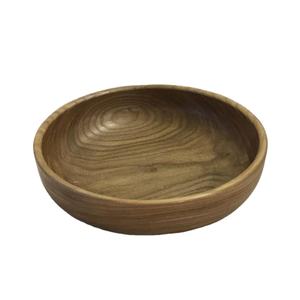 ชามเคลือบระดับสูงสำหรับใส่อาหารผลไม้และสลัดใช้ซ้ำได้ชามไม้เคลือบกันน้ำใช้งานได้หลากหลาย - Product Image 1