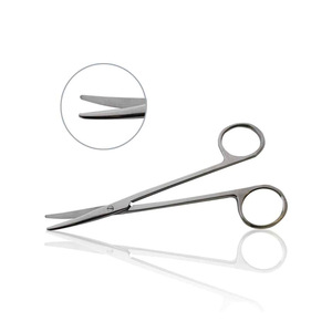 Tijeras de Disección TC Metzenbaum Rectas y Curvas para Uso Hospitalario, Certificación CE, Duraderas y Ligeras - Product Image 3