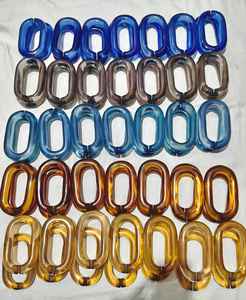 Accesorios de lujo personalizados, cadenas decorativas multiusos, cadenas gruesas de resina, cadenas acrílicas para decoración de pared - Product Image 1