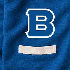 Cardigan en tricot bleu pour homme, col en V, manches longues, fermeture boutonnée, style automne, pull avec logo lettre B, coupe classique - Product Image 5