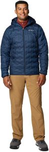 Men's Lightweight Windproof Casual <b>Packable</b> Puffer <b>Jacket</b> Waterproof Winter Hooded Quilted Storage Pouch - Product Image 6