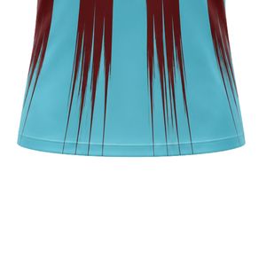 Maillot de handball Teal Maroon pour hommes, manches courtes, uniforme d'équipe athlétique, léger, respirant, pour les matchs de tournoi - Product Image 6