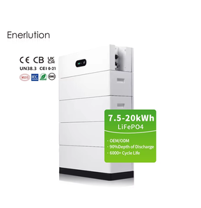 Enerlution Rechargeable Solar Lithium <b>Battery</b> Pack Home Energy Storage Wall-<b>Mounted</b> - Product Image 1