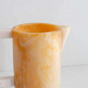 Handmade HEMA Resin Pitcher Modern Transparent Eco-Friendly Dishwasher Safe Large Capacity Jug for Luxury Table Setup Parties - Product Image 2