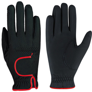 Professional Equestrian Horse Riding <b>Gloves</b> Custom Black Horse Riding <b>Gloves</b> for <b>Men</b> Anti Split 2026 Horse Riding <b>Gloves</b> - Product Image 2