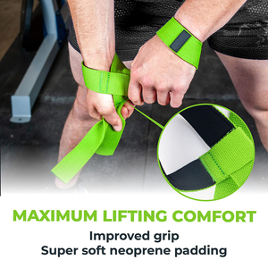Sangles de poignet respirantes pour la musculation, prix de gros abordable avec logos personnalisés pour un confort supérieur et une utilisation optimale - Product Image 2