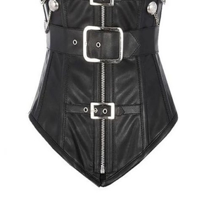Corsé de Cuero Ecológico de Alta Calidad para Mujer, Control Firme, Diferentes Tallas, Fabricación Profesional, Moldeador Corporal - Product Image 2