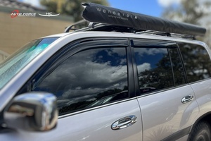 Pare-soleil de fenêtre de voiture HIC, protection contre les intempéries, matériau PMMA, ajustement parfait pour TOYOTA Land Cruiser série 100 98-07 - Product Image 1