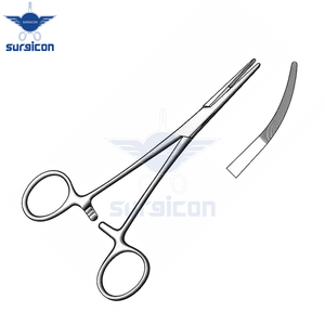 Pinza hemostática quirúrgica Kelly Artery Forcep Delicate de 14 cm / 5-1/2 pulgadas, curvada, de acero inoxidable de primera calidad, para trabajos de precisión. - Product Image 6