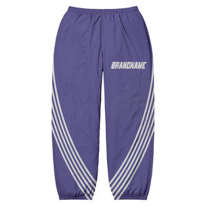 Ensemble de survêtement unisexe personnalisé en nylon coupe-vent violet grande taille pour l'hiver, vêtements de sport, fabricant OEM en gros - Product Image 6