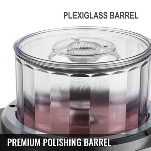 Pulitore e Lucidatore Magnetico per Gioielli 180mm 2000 RPM KT 185 con Direzione e Tempo Regolabili - Product Image 2