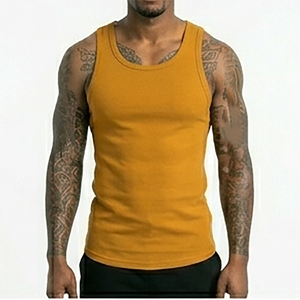 Débardeur sans manches élégant et neuf pour homme, qualité professionnelle, haute absorption de l'humidité. - Product Image 1