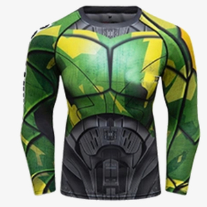 เสื้อรัดกล้ามเนื้อแขนสั้นสำหรับผู้ชาย MMA BJJ ยืดหยุ่นสูง สำหรับฝึกซ้อมและต่อสู้ รุ่น USA 2026 - Product Image 5