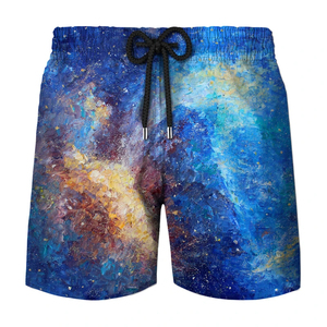 Pantalones Cortos Deportivos para Hombre, Impresos en 3D con Diseño de Graffiti, Transpirables, Impermeables, Ecológicos, Estilo Urbano, para Gimnasio y Running, Casuales, Coloridos - Product Image 3