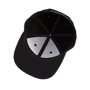 Casquette Snapback Noire Brodé(e) avec Logo Personnalisé Unisexe 6 Panneaux en Sergé de Coton Style Urbain Ajustable Chapeau Décontracté - Product Image 6
