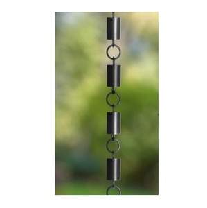 Chaîne de pluie moderne en métal pour la décoration extérieure de la maison, avec une structure solide et un élégant système de suspension - Product Image 2