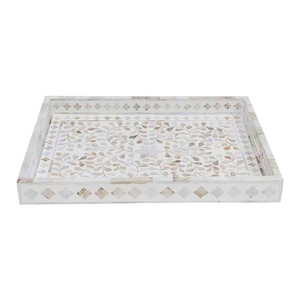 Plateau de service et de rangement en nacre de qualité supérieure pour la présentation des plats à la maison, au restaurant, à l'hôtel, disponible à la vente - Product Image 6